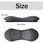 3-in-1 Heated Back Stretcher with Vibration Massage and Traction Lift