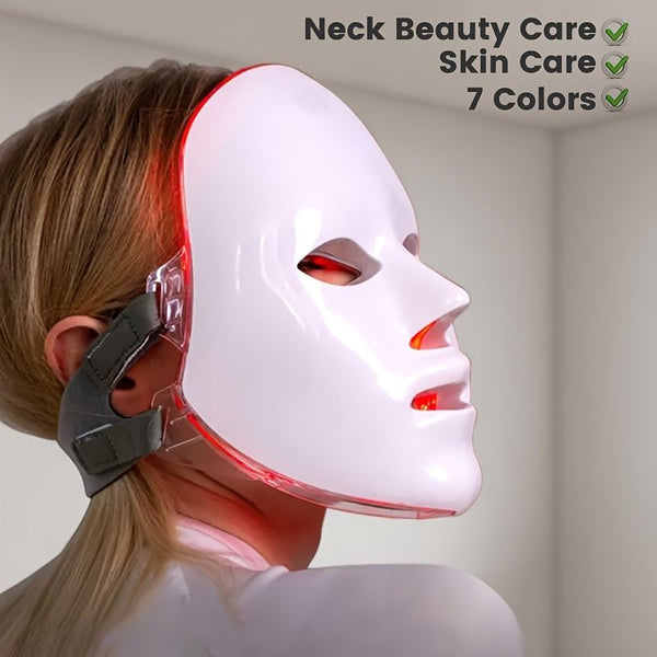 7-Color LED Light Therapy Facial Mask