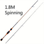 Ultra-light carbon micro-mouthe lures UL 1.8m ultra-soft solid straight handle slightly far-casting whitefish fishing rod