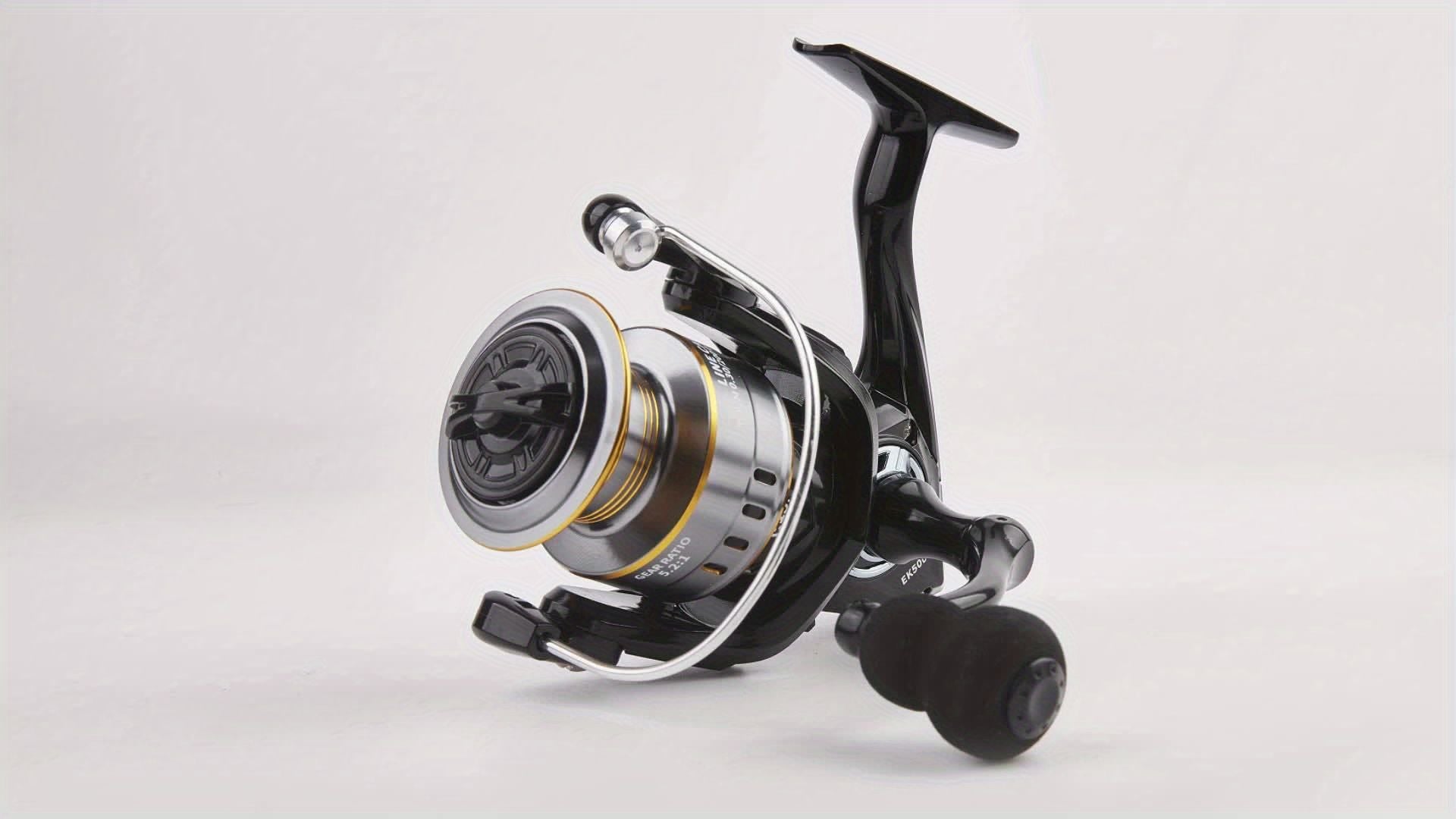 BILLINGS EK 3000 series, 5.2:1 gear ratio, maximum drag force 26LB, aluminum alloy metal line cup, spool reel, suitable for freshwater and seawater