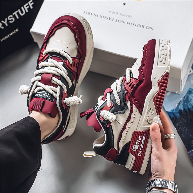 Versatile Shoes Soft Sole Durable Footwear Casual Shoes Australia Comfortable - Red - Size 7(AU7/EU40)