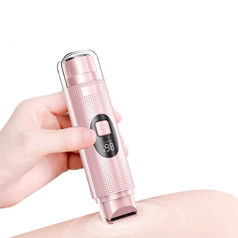 2-In-1 Hair Trimmer Portable Shaver Hair Removal Men'S Grooming Women'S - Blue - Size 20cm