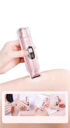 2-In-1 Hair Trimmer Portable Shaver Hair Removal Men'S Grooming Women'S - Blue - Size 20cm