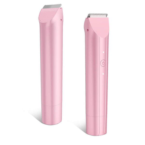 2-in-1 Women's Body Trimmer Shaver (Pink-20cm)