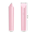 2-in-1 Waterproof Body Trimmer & Shaver – 3mm/6mm Guide, Floating Head, Painless Hair Removal for Women - Pink - Size 20cm