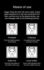 Microcurrent Facial Device, Red Light Therapy for Face and Neck, Skin Care Facial Massager Perfect Gifts for Women Men