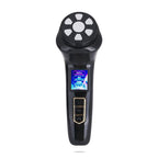 Facial Massager Device – Skin Care Tool for Anti-Aging– Face Lifting & Toning Massager for Hydration & Radiance – Home Spa for Women (Black)