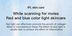 Dotting Mole Pen Nevus Removal Tool Spot Remover Red Blue Light Therapy Beauty