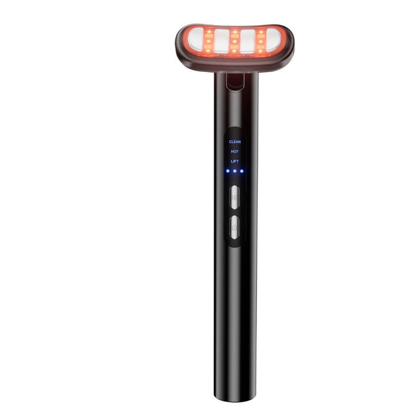 LED Facial Wand Neck Massager - Black - Size 167mm