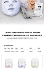 LED Facial Mask Skin Rejuvenation Anti-Aging LED Therapy Skincare Device