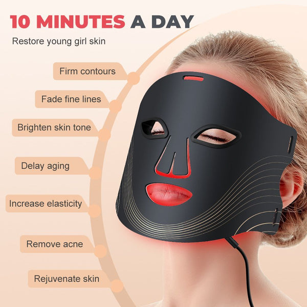 LED Facial Mask Beauty Device Skin