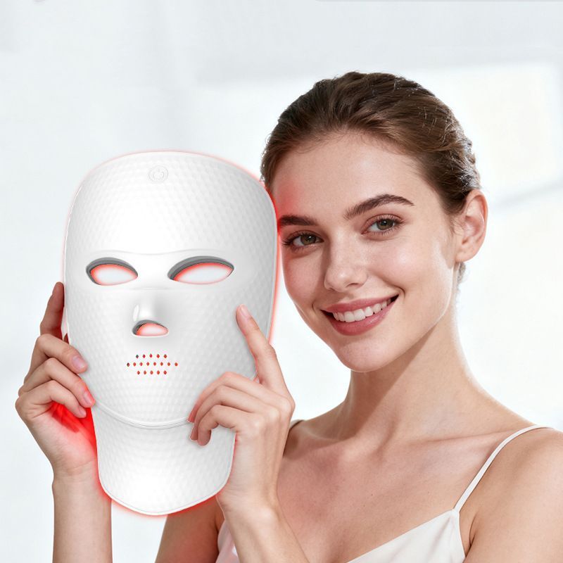 LED Therapy Mask Facial Mask Beauty Device Neck Mask Skincare Anti-Aging