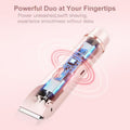 Rechargeable Women'S Hair Trimmer Painless Hair Removal For Women Underarm Hair & Bikini Area