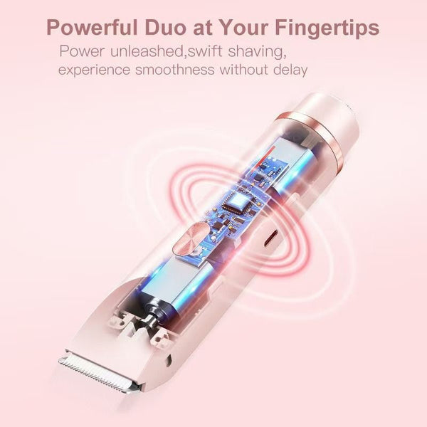 Rechargeable Women's Painless Hair Trimmer