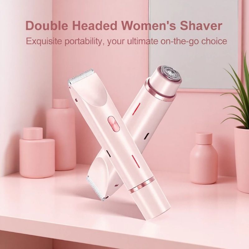 Rechargeable Women'S Hair Trimmer Painless Hair Removal For Women Underarm Hair & Bikini Area