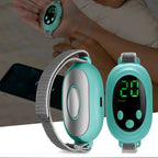 Microcurrent EMS Sleep Aid Device Palm Pulse Massager Blue