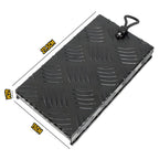 RV Truma Cowl Cover Silver Checker Aluminum Universal Flue Vent Truma Hotwater AU