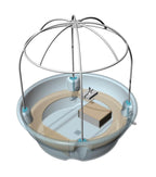 2.5m (5-Person) Smart Electric Power Round Transparent Boat