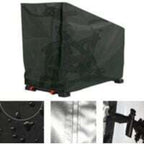 Waterproof Exercise Bike Cover - 123 x 58 x 113/142 cm - Dustproof and Sunproof - for Outdoor Cycling