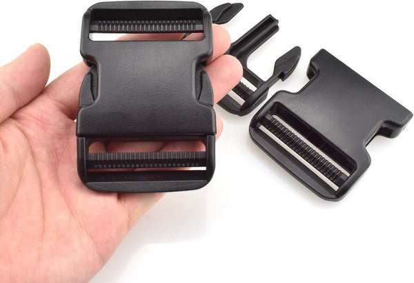 Adjustable Quick Side Release Buckles 2' Wide 4 Pack