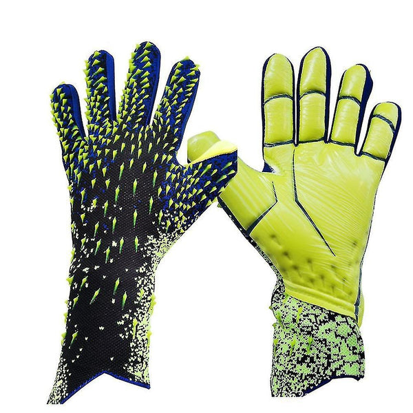 Durable Football Goalkeeper Gloves for Kids - Green Size 6