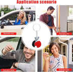 Table Tennis Racket Keychain Sports Key Holder Bag Ornament
