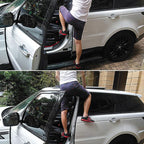 Camper Step, Car Foot Rest, Foldable Car Door Pedal, Universal Door Steps For Vehicles With U-Shaped Door Locks Suv,