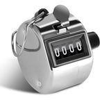 4 Digit Manual Counter Passage Counter For People Counter, Golf Sport, Trainer School