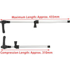Caravan Window DAmper, Aluminum Alloy 310-435Mm 1 Pair Motorhome Window Support ROds For Camper Trailers