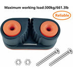 Ball Bearing Cam Cleat Marine Boat Quick Entry ROpe Cam Cleat Wire Fairlead Sailing Sailboat Equipment