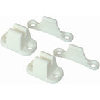 2X T-Shaped Door Retainer Kit Stop Retaining Plastic Hook Holder Compatible Door Latch Bracket For Rv Trailer Camper