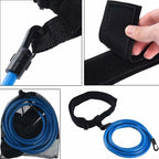 Pool Swim Belt, Adjustable Pool Swim Belt Swimming Resistance Belt Swimming Belt For Pool Swim Training Bungee Swim