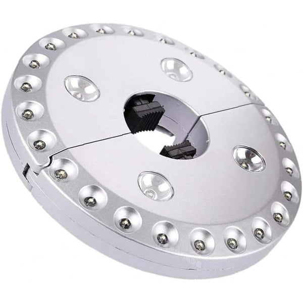 Camping Lights, LED Cordless Patio Umbrella Lights 3 Levels Dimmer Cordless Slide Light With 28 Super Bright LEDs For