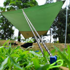 4 pcs Reflective Guy Lines With ROpe Tensioner, 4M, Diameter: 3Mm, Tear Resistant, For Tent And Shade Sail