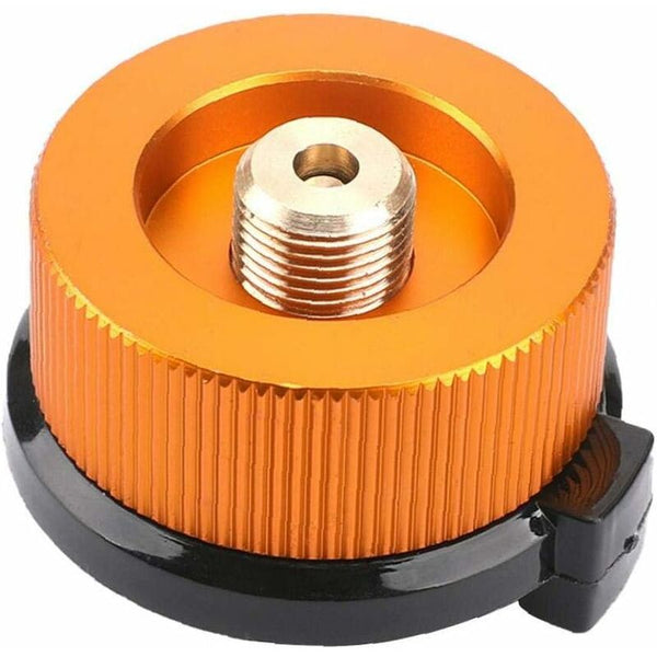 Camping Stove Gas Adapter Conversion Head Adapter For Canister Butane Screw Gas Cartridge Adapter Piston, Outdoor