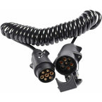 7 Pin Trailer Socket And Plug With 2M Extension Cable Connector For Towing Hitch Caravan Vehicle Truck Accessories 7