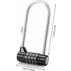 Master Lock Combination Padlock Digital Password Padlock 4 Digit Combination Lock For Gym, School, Work Lockers,