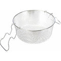 Basket With Handles, Orange, 22 X 22 X 7.5 Cm