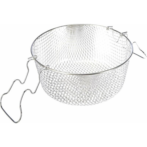 Basket With Handles, Orange, 22 X 22 X 7.5 Cm