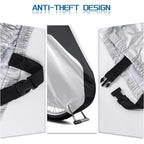 Motorcycle Cover Outdoor, Bicycle Scooter Waterproof Polyester Cover Resistant To Bird Droppings, Water,