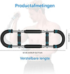 Arm Trainer - U-Shaped Twister - Adjustable Chest Enlarger with 3 Resistance Levels - Detachable Fitness Chest Enlarger - Portable Arm, Chest, and Shoulder Trainer