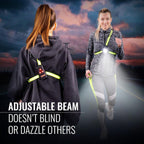Running light - Chest lamp - Running chest light - Chest walker - USB rechargeable - Running vest - IPX4 waterproof