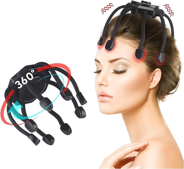 Head Massager with 3 Vibrating Modes