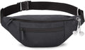 Fanny pack - Sports fanny pack - Running belt - Large fanny pack - Men's and women's - Fanny pack - Pouch - LIGHTWEIGHT RUNNING - For travel/on the go - Dark gray