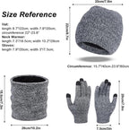 Beanie - Cotton beanie - Warm winter beanie - Scarf - Gloves - Touchscreen gloves - Ski mask - 3-in-1 beanie - Snowboard, skate, riding - Windproof and warm - Soft and comfortable - Warm fleece lining - Neck warmer