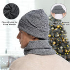 Beanie - Cotton beanie - Warm winter beanie - Scarf - Gloves - Touchscreen gloves - Ski mask - 3-in-1 beanie - Snowboard, skate, riding - Windproof and warm - Soft and comfortable - Warm fleece lining - Neck warmer