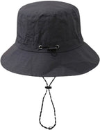 Sun hat - Fishing hat - Foldable fishing hat for women and men - UPF 50+ sun protection and waterproofing - Unisex summer hat - Hiking and rain hat - 54-58 cm