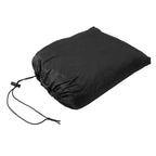 1x Waterproof Motorcycle and Moped Cover with Reflective Strips, Rain UV Dust Resistant Black, 245x105x125cm