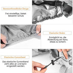 420D Waterproof Kayak Canoe SUP Cover, Universal Outdoor Boat Cover with Dust and UV Protection, S