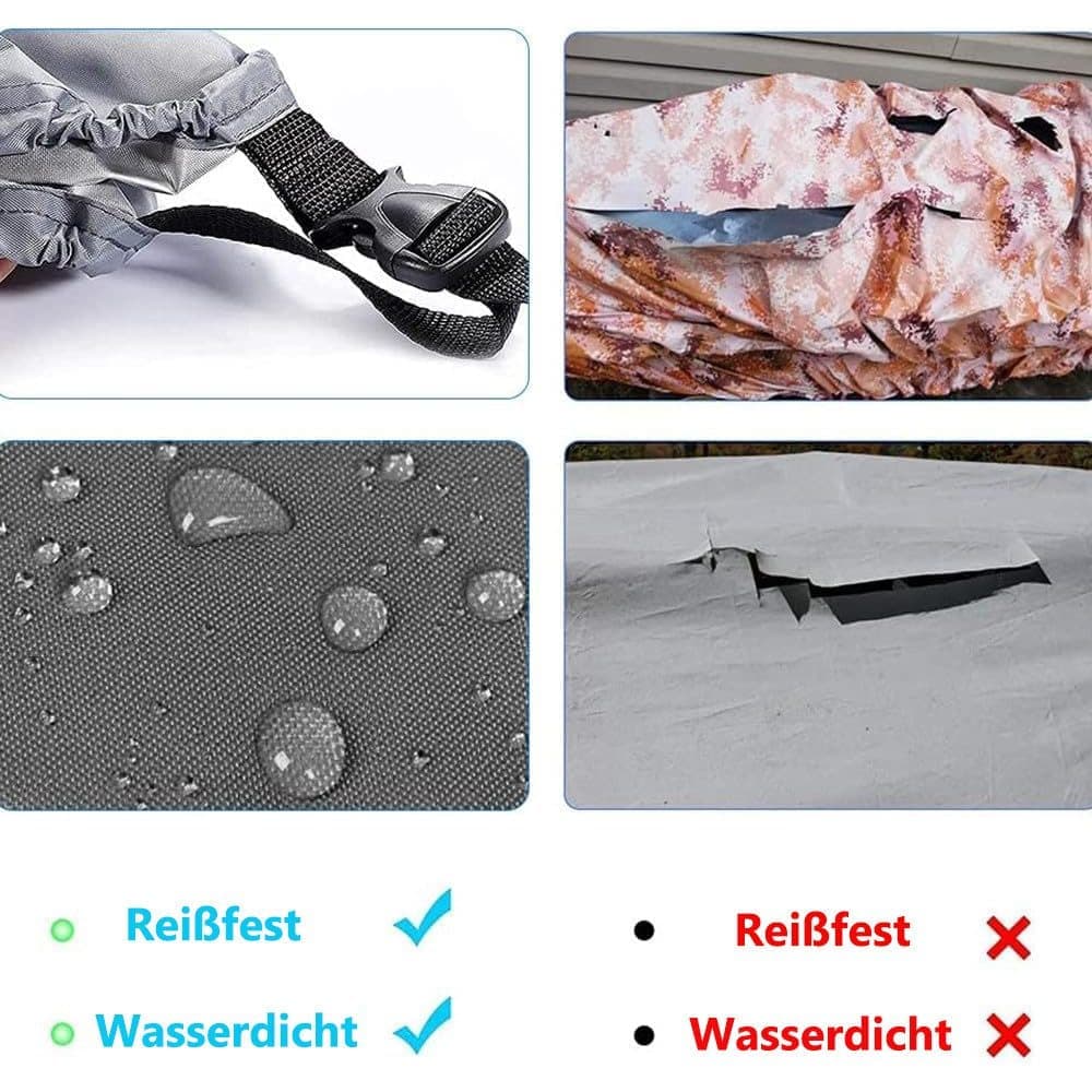420D Waterproof Kayak Canoe SUP Cover, Universal Outdoor Boat Cover with Dust and UV Protection, S